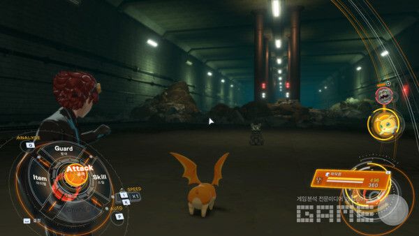 디지몬 스토리 타임스트레인저 / 게임와이 촬영