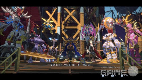 디지몬 스토리 타임스트레인저 / 게임와이 촬영