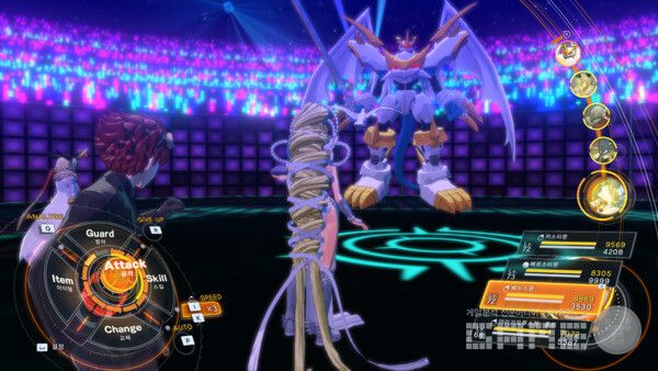 디지몬 스토리 타임스트레인저 / 게임와이 촬영