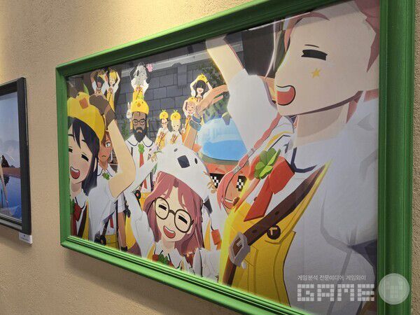 마비노기 모바일 모험가의 기록 전(展) 현장 / 게임와이 촬영