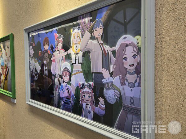 마비노기 모바일 모험가의 기록 전(展) 현장 / 게임와이 촬영