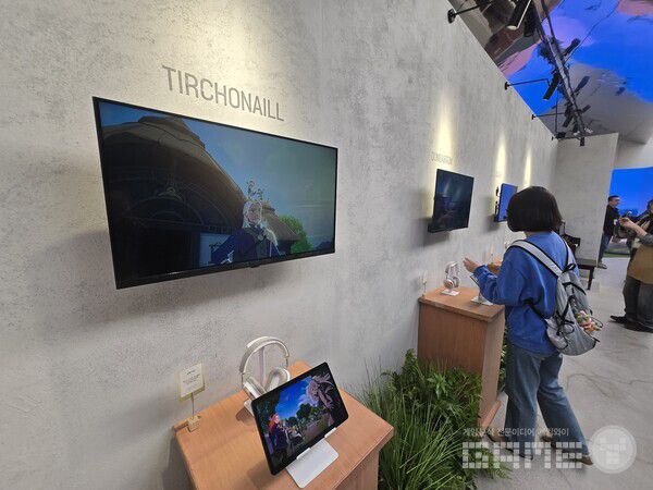 마비노기 모바일 모험가의 기록 전(展) 현장 / 게임와이 촬영