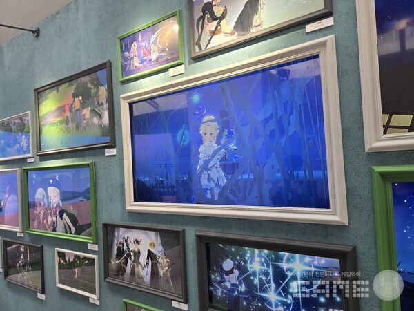 마비노기 모바일 모험가의 기록 전(展) 현장 / 게임와이 촬영