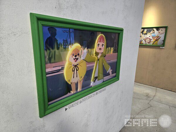 마비노기 모바일 모험가의 기록 전(展) 현장 / 게임와이 촬영