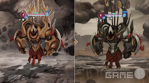 아종 몬스터는 외형이 다르고 독특한 패턴으로 공격한다.