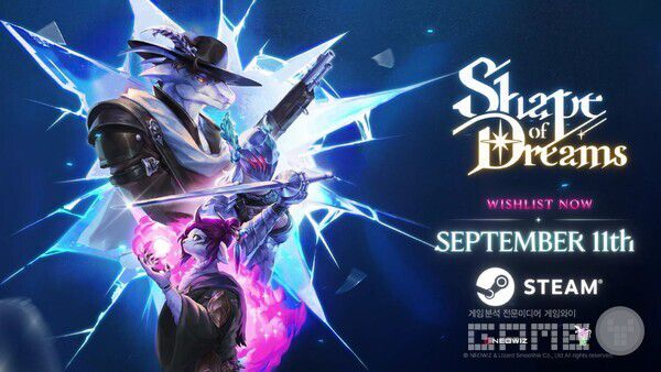 여러 인디게임 후보가 나올 것으로 보이나, 50만 장을 판매한 셰이프 오브 드림을 이기기에는 부족해 보인다 / 네오위즈 제공