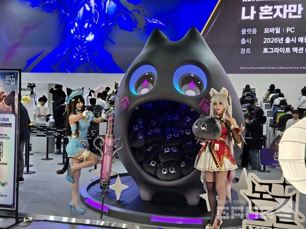 지스타 2025 넷마블 부스 전경 / 게임와이 촬영
