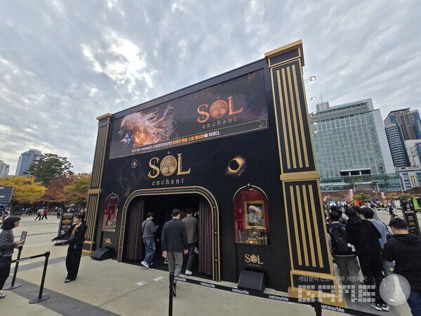 지스타 2025 넷마블 부스 전경 / 게임와이 촬영