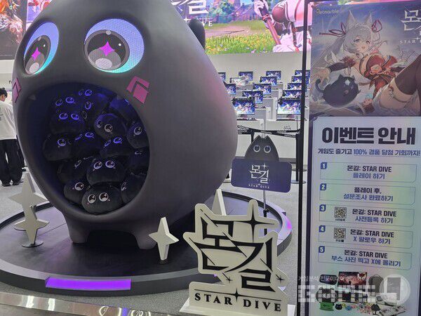 넷마블 부스 /게임와이 촬영