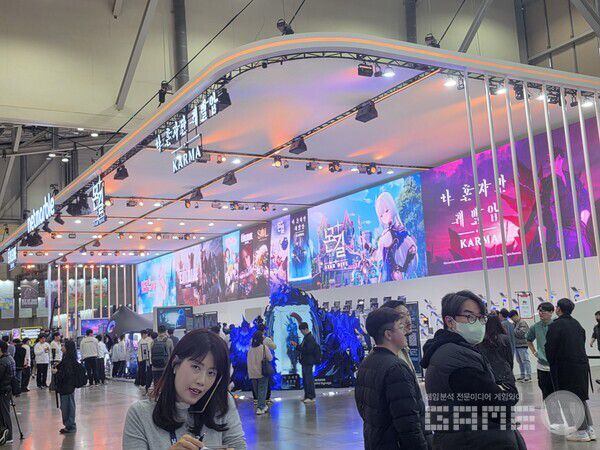 넷마블 부스 /게임와이 촬영