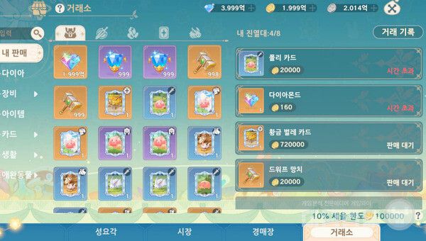 라그나로크 어비스는 자유로운 경제 생태계 구축을 위해 거래소 시스템을 최적화했다. /그라비티