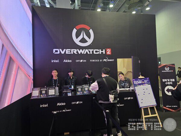 지스타 2025 블리자드 부스 /게임와이 촬영