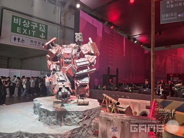 지스타 2025 엔씨 부스 현장 / 게임와이 촬영