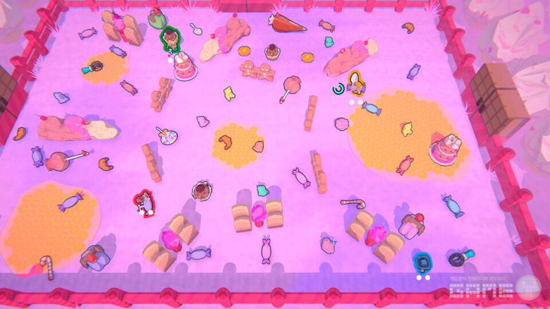 해양맵, 숲맵, 사탕맵 등 다양한 맵이 특징이다. /샌드 캐슬 스티디오