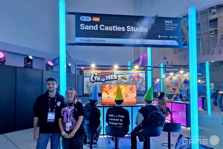 '노티 놈스' 부스 인터뷰 이미지 / 게임와이 촬영