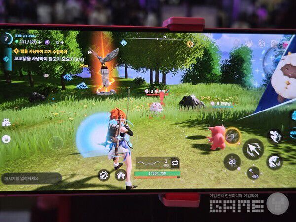 크래프톤 부스 팰월드 모바일 / 게임와이 촬영