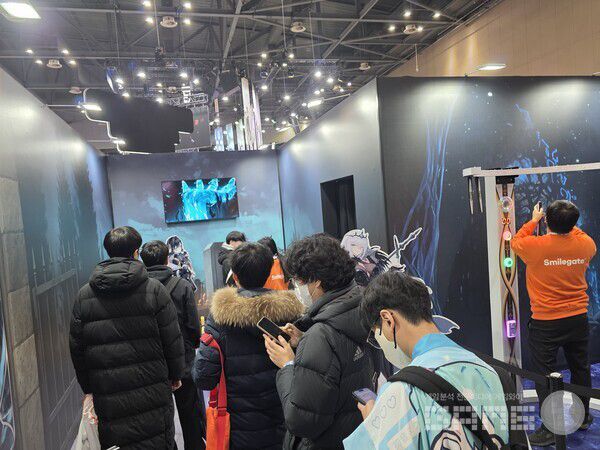 AGF 2025 스마일게이트 부스 /게임와이 촬영