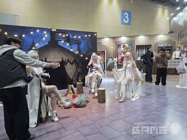 AGF 2025 스마일게이트 부스 /게임와이 촬영