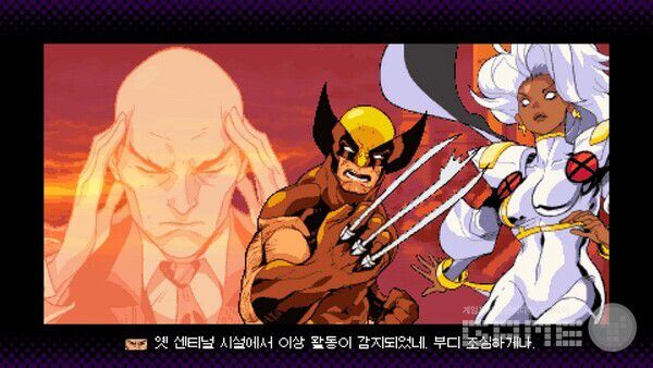 이벤트 장면도 모두 도트 그래픽