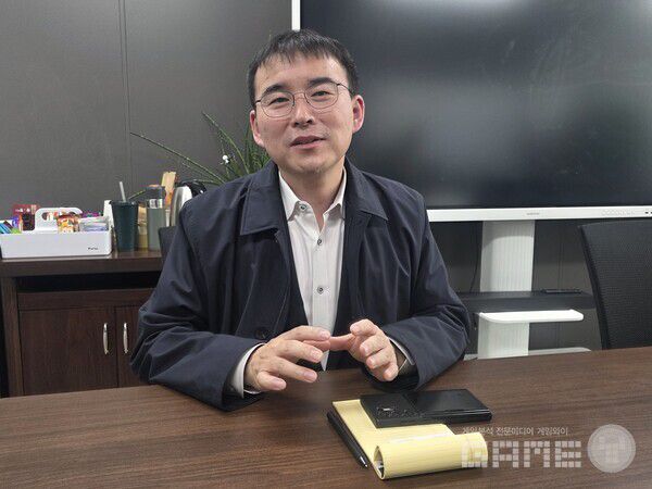 서일대학교 윤태복 교수 /게임와이 촬영