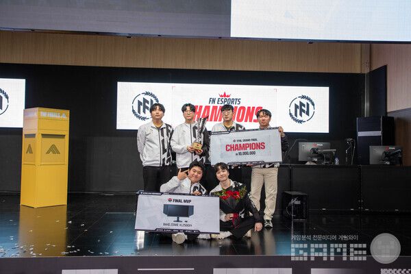 최종 우승 차지한 ‘FN 이스포츠’