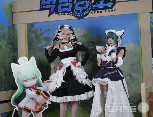 벽람항로의 공식 코스어 / 게임와이 촬영