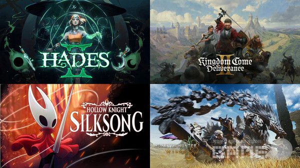 하데스2, 킹덤컴: 딜리버런스 2, 할로우 나이트: 실크송, 몬스터 헌터 와일즈