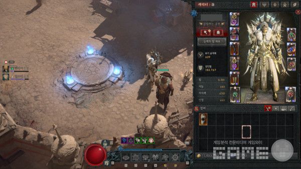 디아블로4 성기사 / 게임와이 촬영