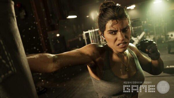 시리즈 중 두번째 여주인공 루시 / 락스타게임즈