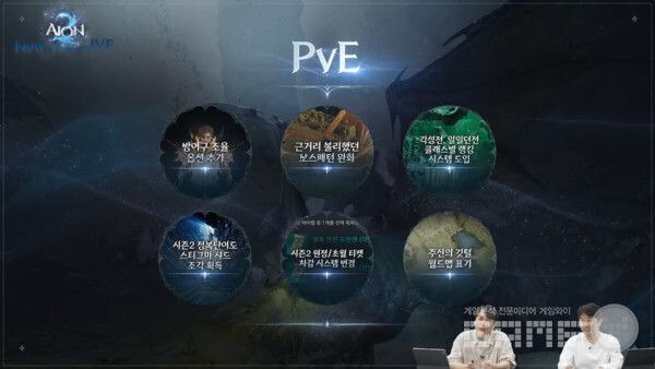 아이온2 신년 방송 라이브 갈무리