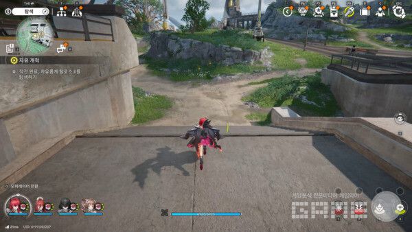 엔드필드 플레이 화면 / 게임와이 촬영