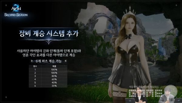 아이온2 공식 채널 갈무리