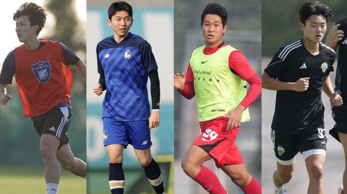 윤재석, 서재민, 강주혁, 진태호(왼쪽부터)