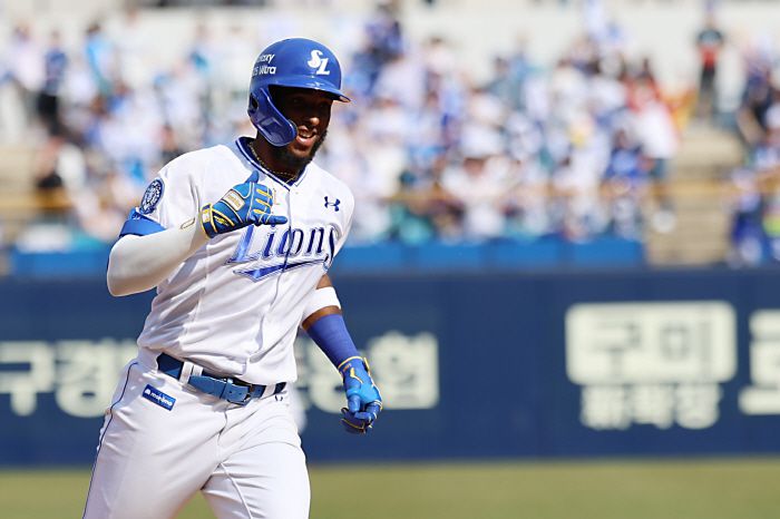 23일 대구 키움전 멀티홈런 디아즈. 사진제공=삼성 라이온즈