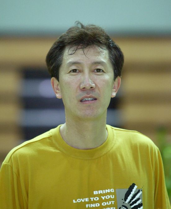 2004년 아테네올림픽 당시 한국대표팀 코치로 활약하던 박주봉. 스포츠조선 DB