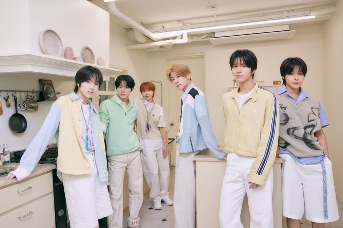 NCT 위시. 멤버 사쿠야, 유우시, 료, 시온, 재희, 리쿠(왼쪽부터). 사진 제공=SM엔터테인먼트