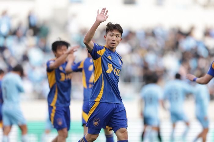 대구iM뱅크파크/ K리그1/ 대구FC vs 울산HDFC/ 울산 강상우 득점/ 골 세레머니/ 사진 김정수