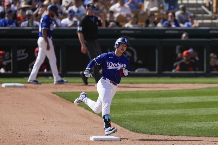 LA 다저스 김혜성. AP연합뉴스