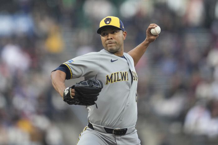 밀워키 브루어스 선발 호세 킨타나. AP연합뉴스