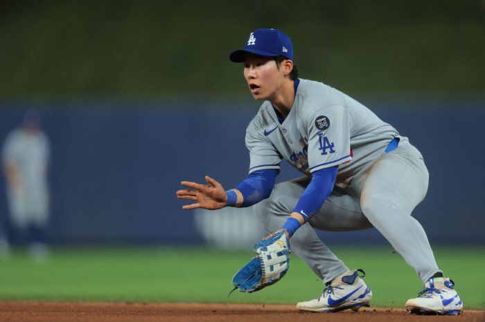 LA 다저스 김혜성이 메이저리그에서 롱런할 가능성이 생겼다. Imagn Images연합뉴스