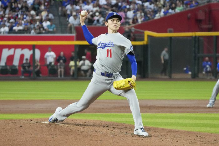 LA 다저스 사사키 로키. AP연합뉴스