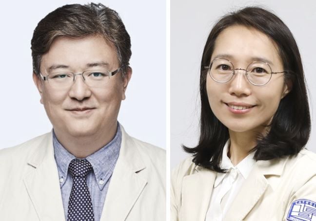 임성훈 교수(왼쪽)와 윤미정 교수