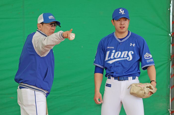 최일언 신임 수석코치. 사진제공=삼성 라이온즈