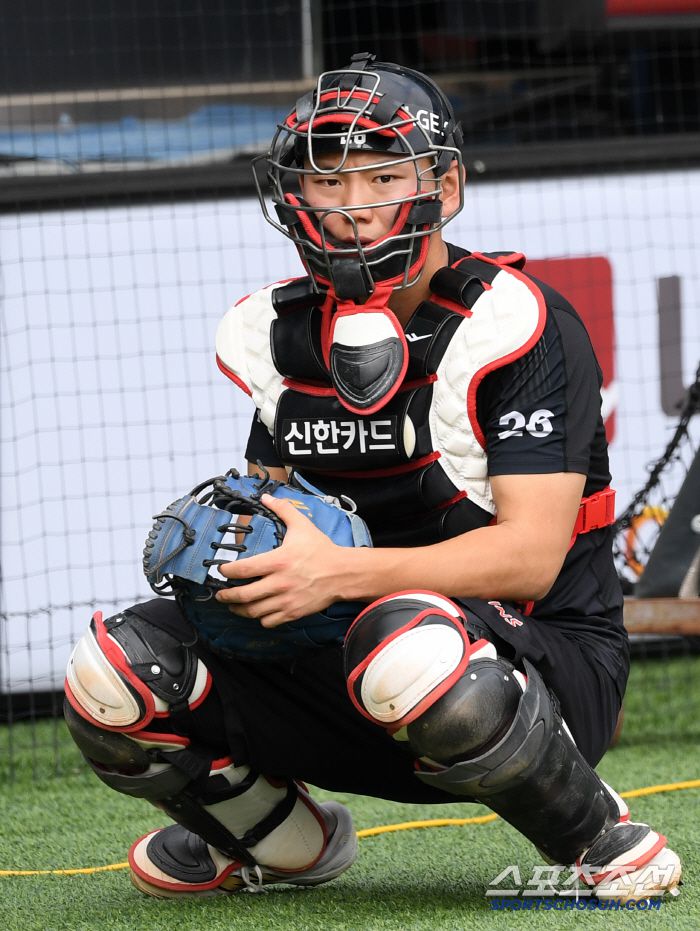 올 시즌 백업 포수로 활약 중인 이주헌.