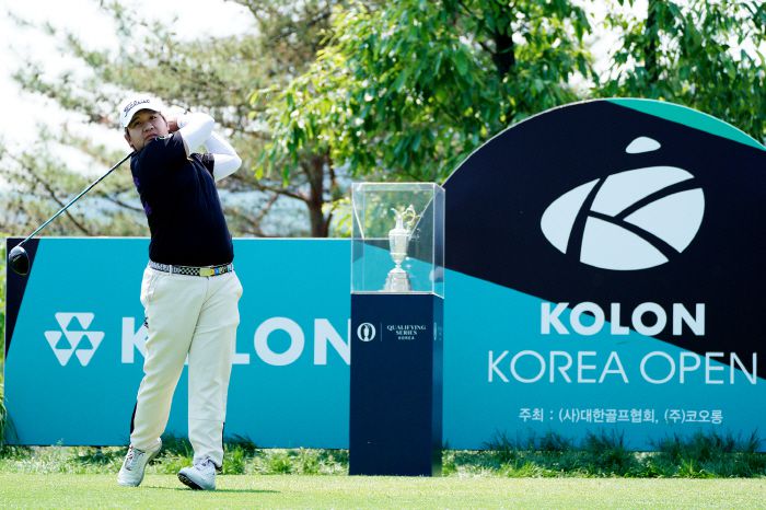 ◇뿜 삭산신 사진제공=코오롱한국오픈조직위원회