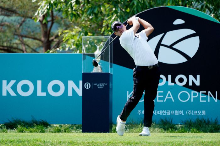 ◇아마추어 김민수 사진제공=코오롱한국오픈조직위원회