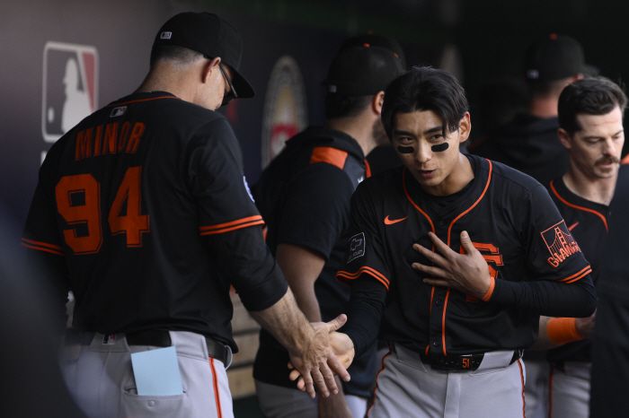 샌프란시스코 자이언츠 이정후. AP연합뉴스