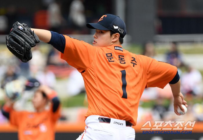 25일 대전 한화생명볼파크에서 열린 한화 이글스와 롯데 자이언츠의 경기. 한화 문동주가 역투하고 있다. 대전=박재만 기자 pjm@sportschosun.com/2025.05.25/
