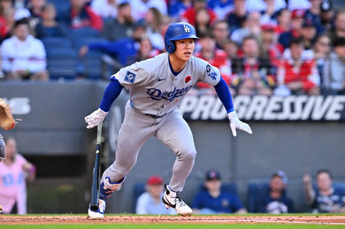 LA 다저스 김혜성이 이틀 연속 결장했다. AFP연합뉴스