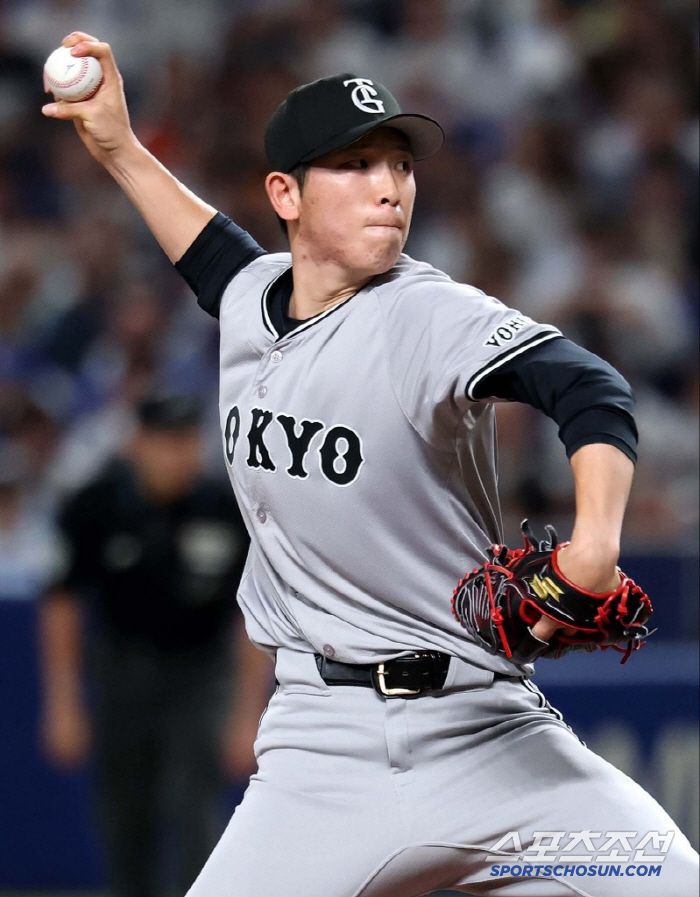 요미우리 도고는 1일 주니치전에 선발등판해 5.2이닝 1실점 호투를 했다. 팀이 패해 승리를 올리지 못했다. 사진캡처=요미우리 자이언츠 SNS